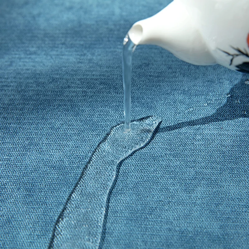 Однотонный водонепроницаемый чехол для дивана с защитой от царапин кошек и мочи