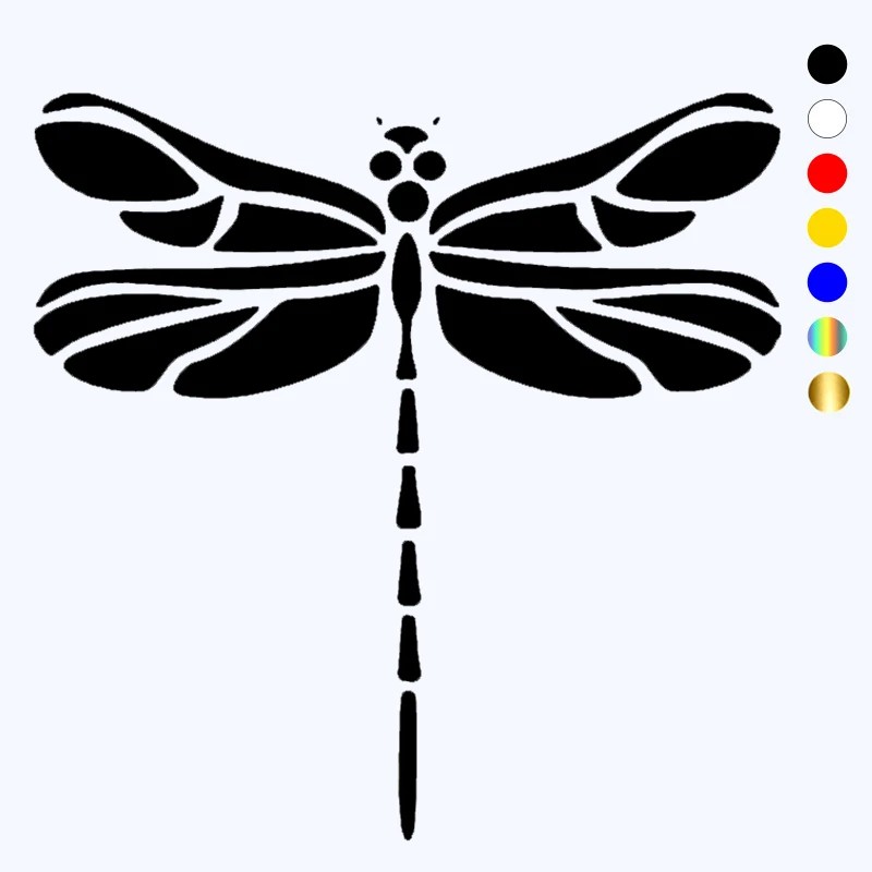 

CK20690# Various Sizes Die-Cut Vinyl Decal Dragonfly Car Sticker Waterproof Auto Decors on Car Body Bumper Rear Window