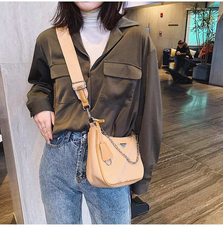 

2021 New Bag Handbag Men's Leather Cross Style Briefcase Business One Shoulder Crossbody Simple Business Bag BBQX192-BBQX194