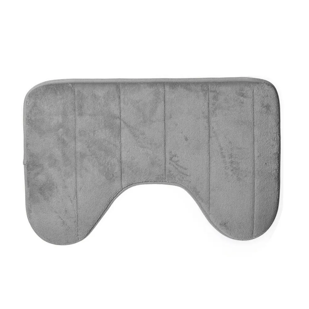 

2021top home decor 40*60cm U Shaped Bath Mats Anti Slip Home Bathroom GY