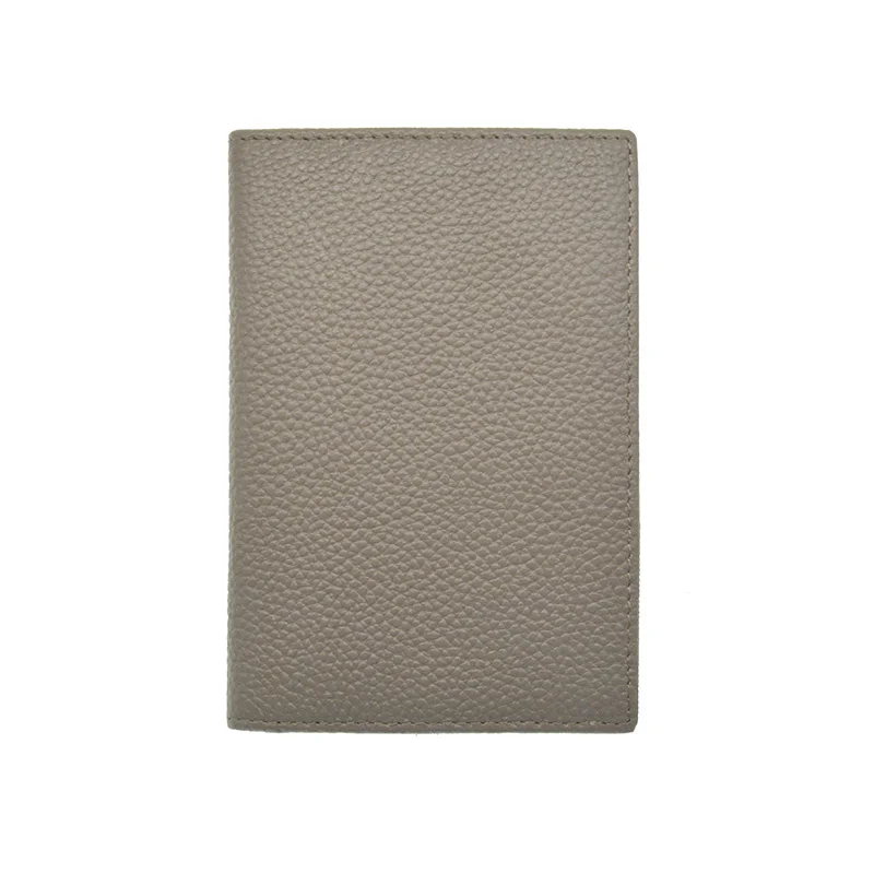 Genuine Leather Litchi Grain Passport Holder Soft Solid Blank Candy Color Cover For The Case Suit for Custom name/logo | Багаж и сумки