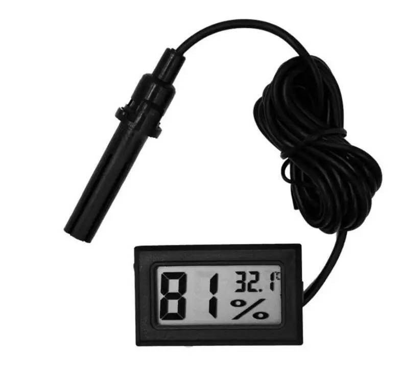 Mini higr&oacute;metro Digital LCD, term&oacute;metro, medidor de temperatura de humedad-50C ~ 70C #100, 202194 Uds.-1