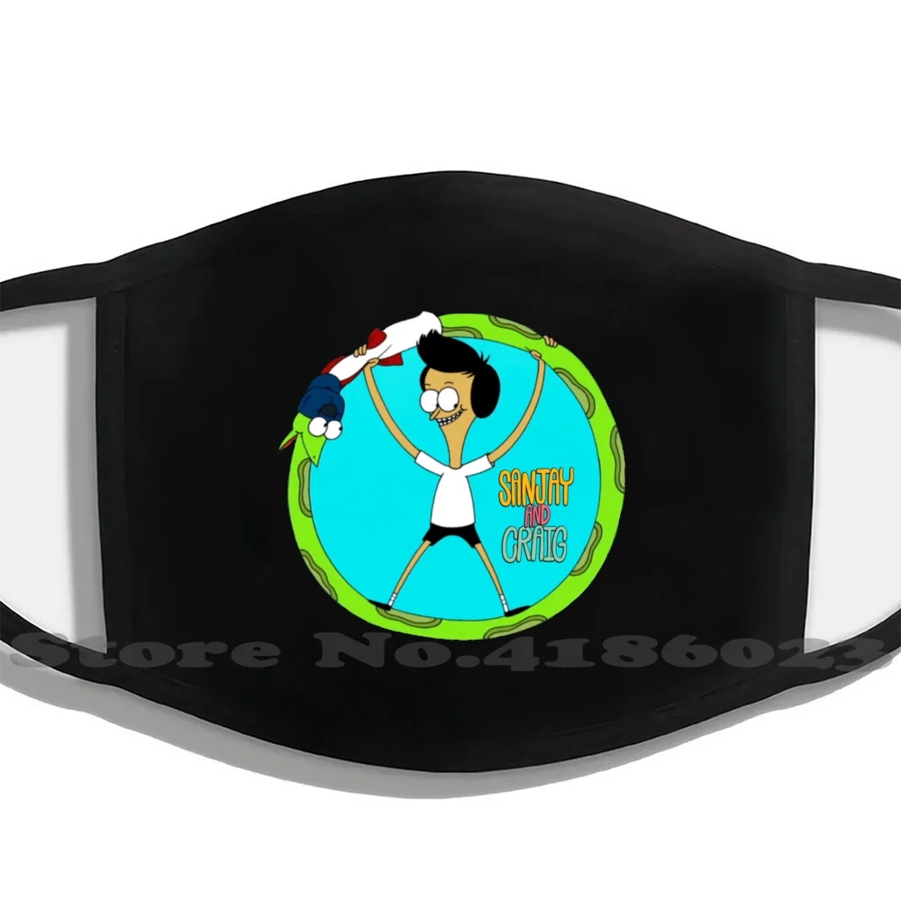 

Sanjay And Craig Funny Cool Filter Mask Face Masks Sanjay And Craig Cartoon Tv Show Kids Childs Boy Girls Funny Cool