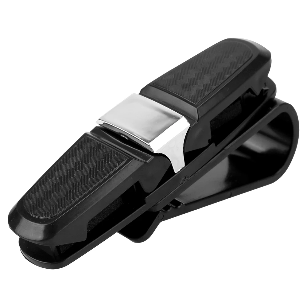 FORAUTO автомобиля чехлы для очков Портативный зажим билетов карточек