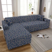 elastic sofa cover for living room adjustable marble sofas chaise covers lounge sectional couch corner sofa slipcover cojines
