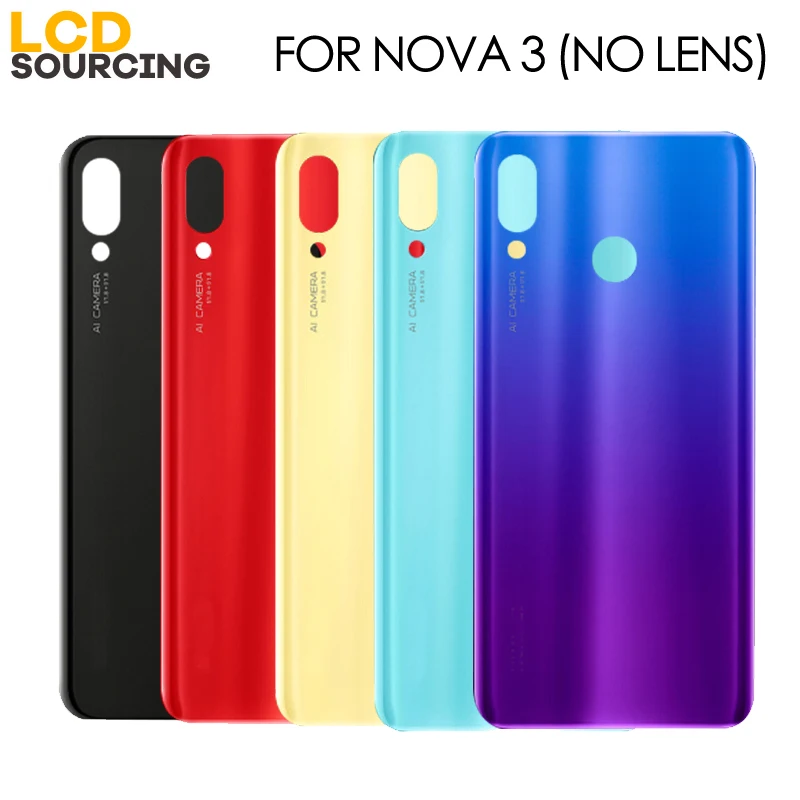 Оригинальная Крышка батарейного отсека 6 3 &quotдля Huawei Nova Задняя стеклянная крышка
