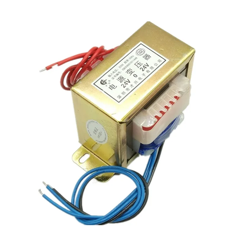 

EI86-100W type 100W transformer 100VA 220V to double 24V 24V*2 double group 24V 2A full copper wire
