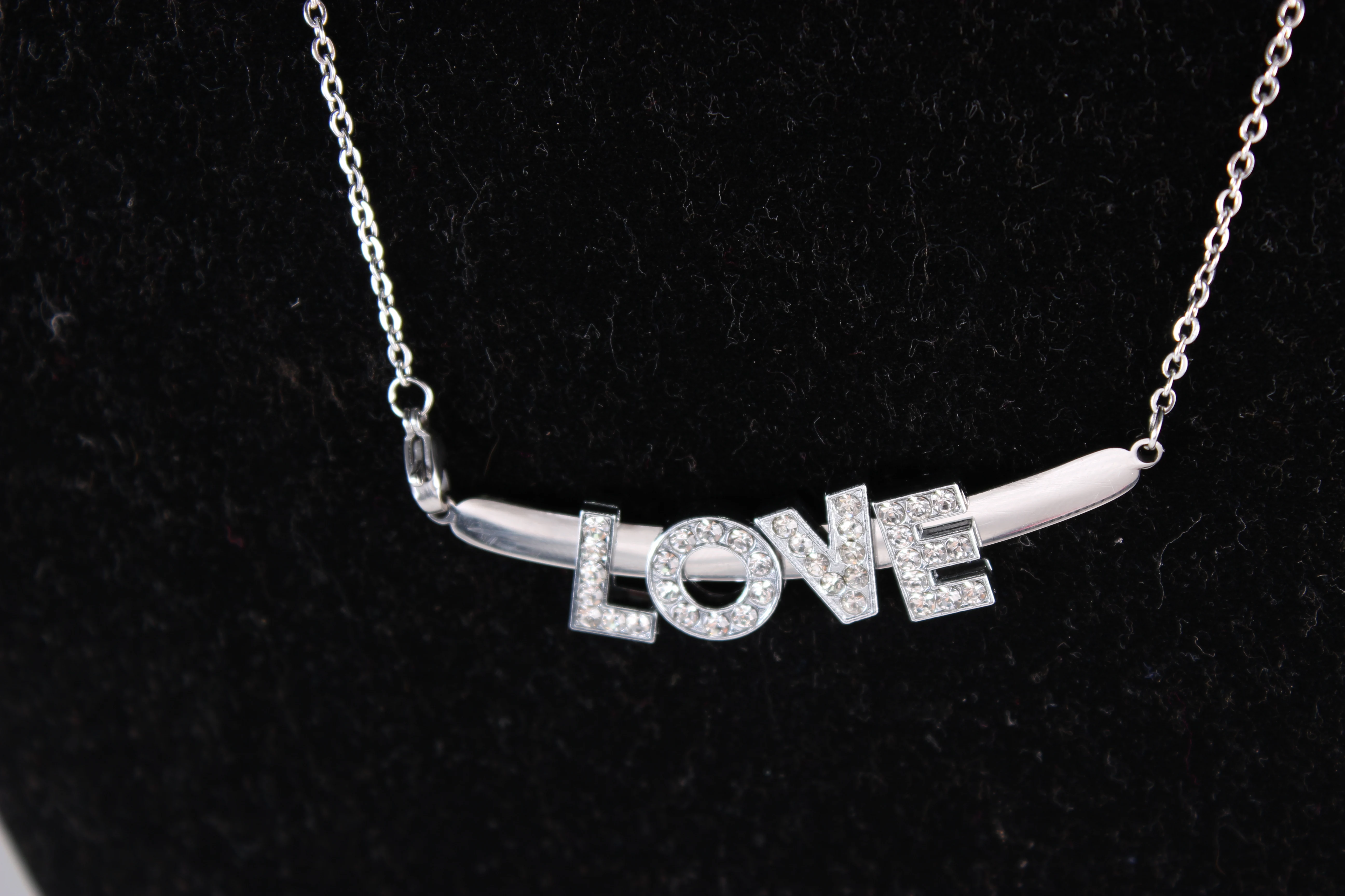 Stainless Steel Mirror High-Grade Polished Long Pendant DIY Glossy Lettering Moon Shape Curved Bar 2019 Women Jelwery | Украшения и