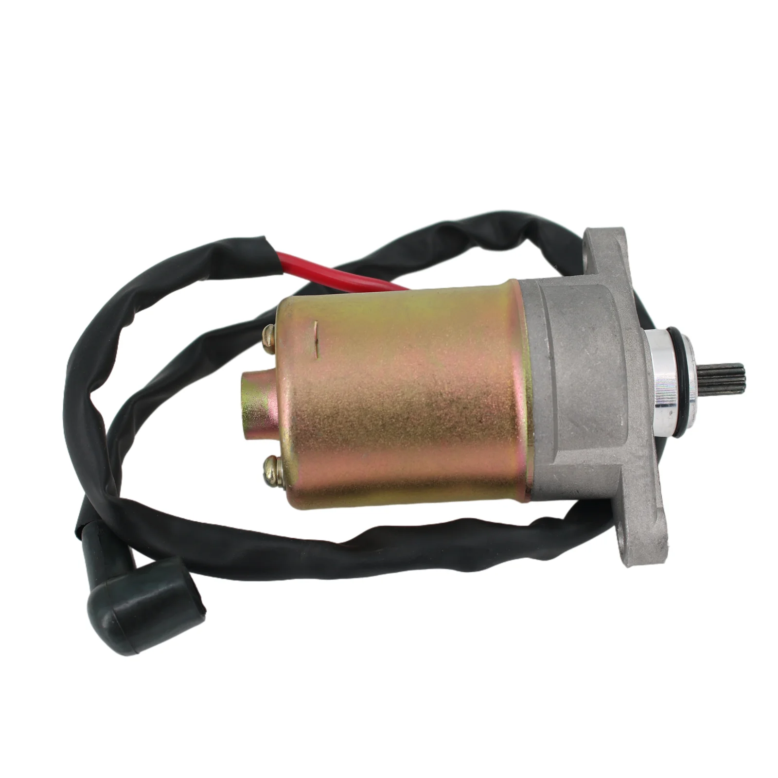 10-зубчатый стартовый двигатель Wilebo с проволочным кабелем для скутера GY6 49cc 50cc 139QMB
