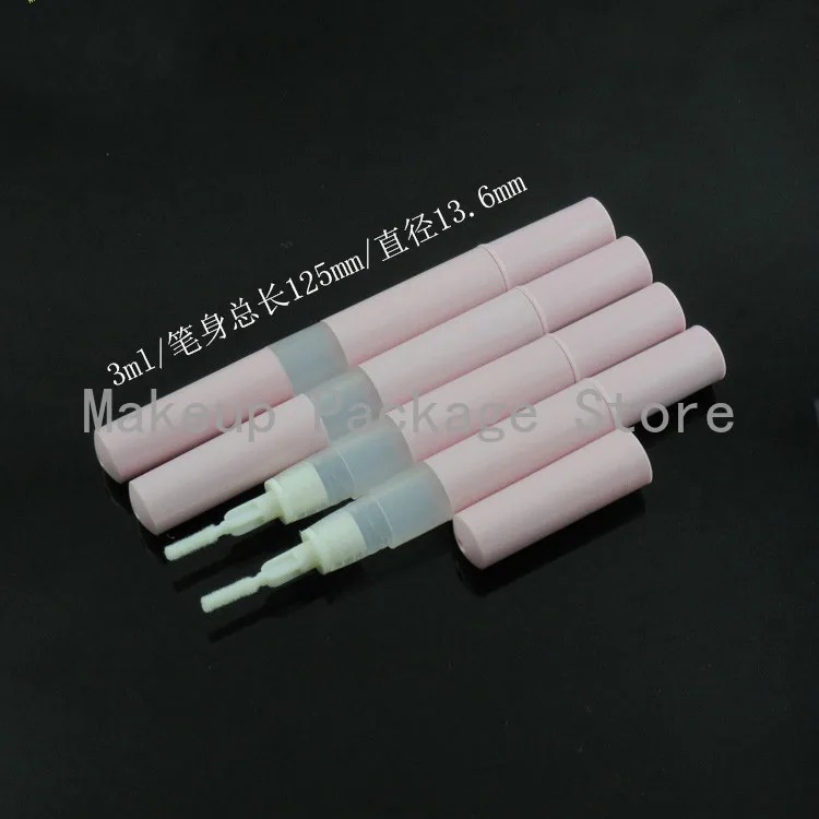 

10/30/100pcs 3ml Pink Empty DIY Makeup Rotating Pen Lip Gloss Eyelash Growth Liquid Bottle Ciliary Growth Hormone Surgery Bottle