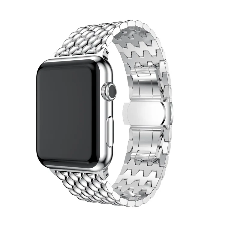 

Stainless Steel Strap for Apple Watch Series 6 5 4 3 Sport Bracelet for Apple Watch Band 40mm 42mm 44mm 38mm Luxury Accessories