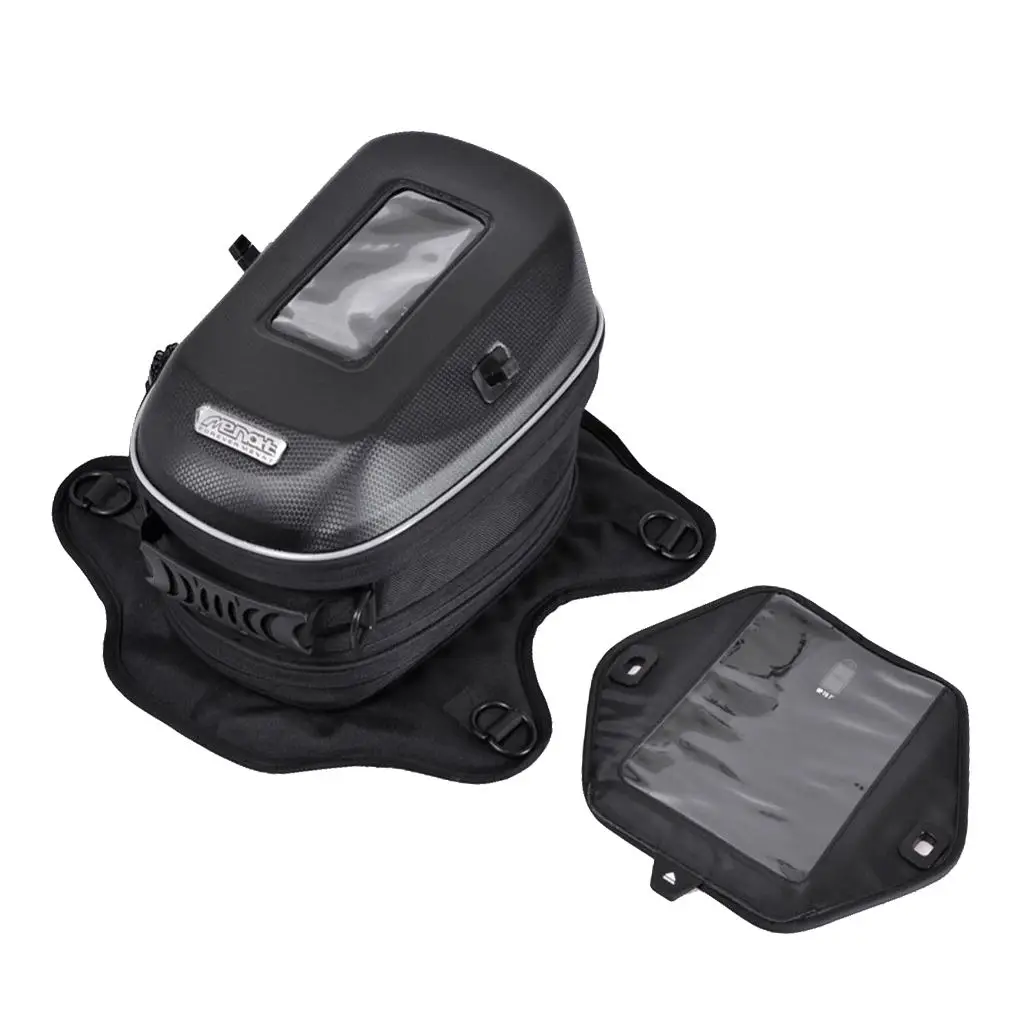 

New Expandable Universal Motorcycle Oil Fuel Tank Waterproof Tank Bag Travel for Harley Honda