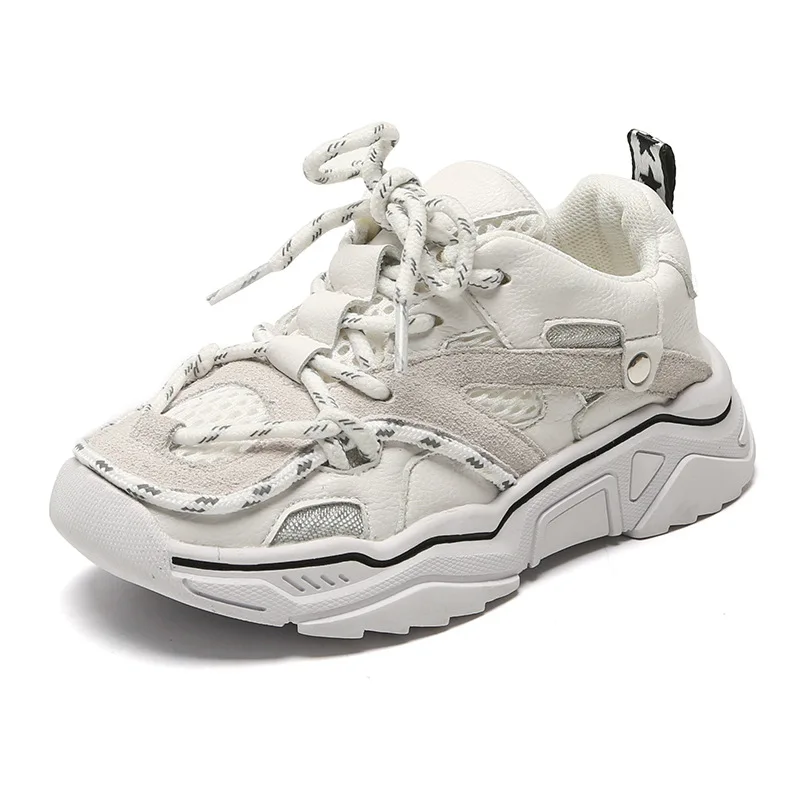 

Children casual Shoes Toddler Boys Girls Sport Shoes Reflective Shoelace Breathable Outdoor Tennis Kids Sneakers