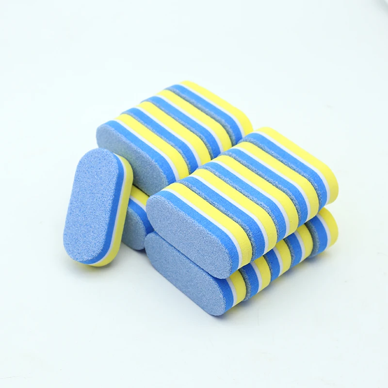 10/20/40 шт. разноцветные губки для полировки ногтей | Красота и здоровье