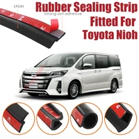 door seal strip kit self adhesive window engine cover soundproof rubber weather draft wind noise reduction for toyota nioh