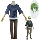 Новинка! Костюм для косплея рантаро Амами Danganronpa V3, японская игра-аниме, школьная форма, костюм, футболка + штаны + ожерелье, парик, C98M10