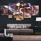 5 шт., настенные постеры на холсте с изображением Бога Иисуса