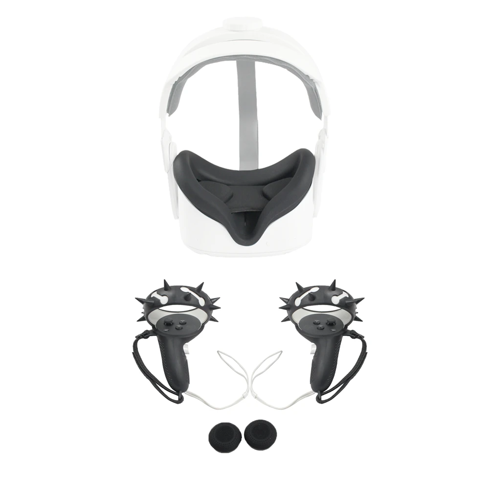 Очки виртуальной реальности VR 6in1 сенсорный контроллер ручка кожи и глаз