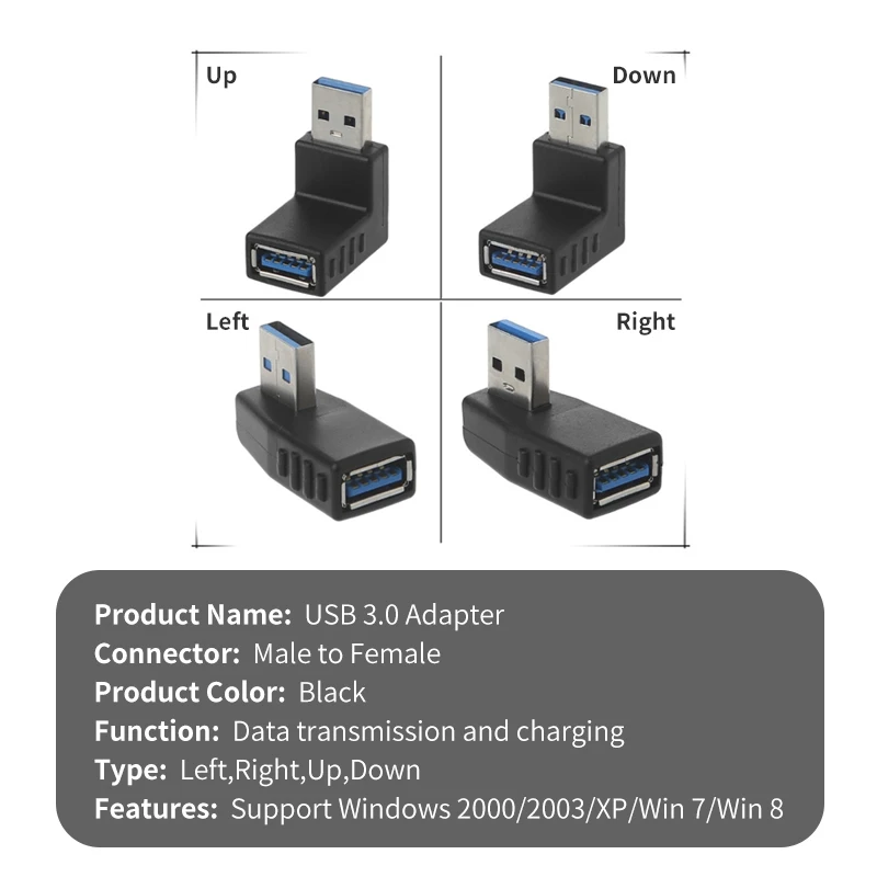 Адаптер USB 3 0 переходник с USB-разъемом штырь-гнездо мини-форма для клавиатуры