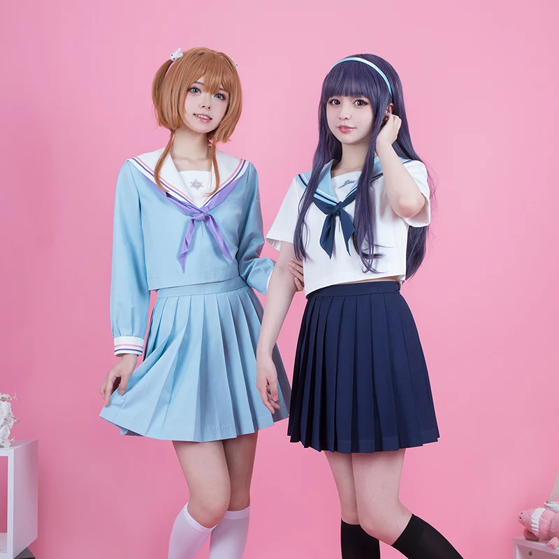 Аниме карта Captor Sakura Косплей KINOMOTO SAKURA daiduji Tomoyo JK униформа женский милый косплей