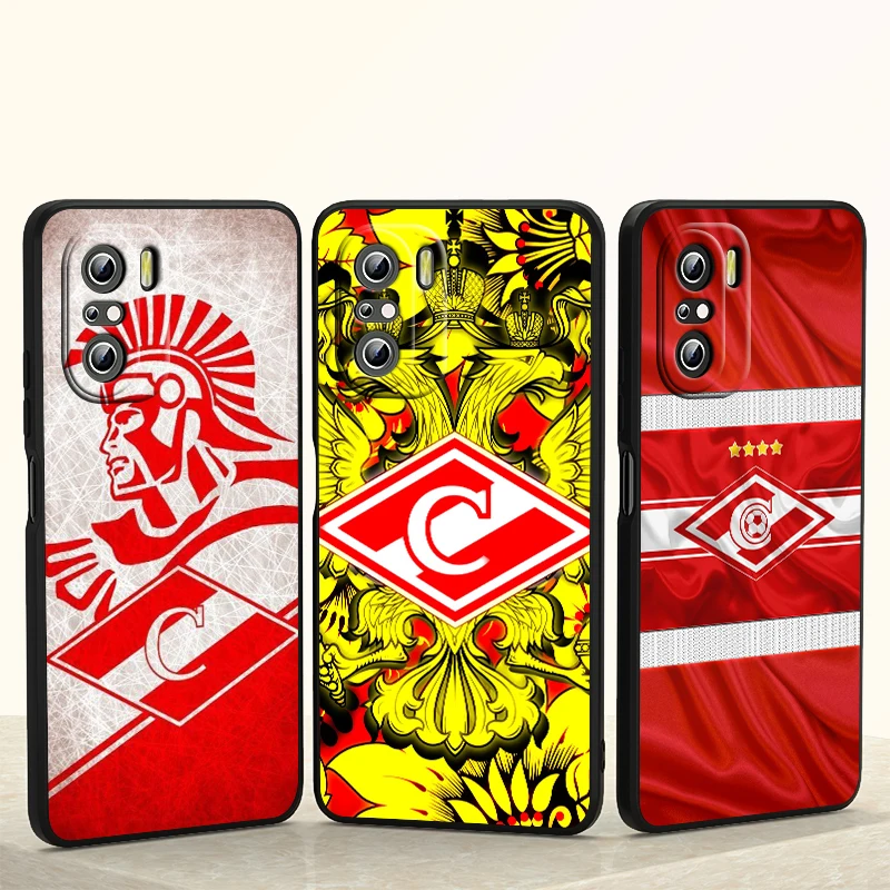 

Spartak Moscow For Xiaomi Redmi 9i 9T 9A 9C 9 8A 8 GO 7 7A S2 Y2 6 6A 5 5A 4X Prime Pro Plus Black Phone Case Capa