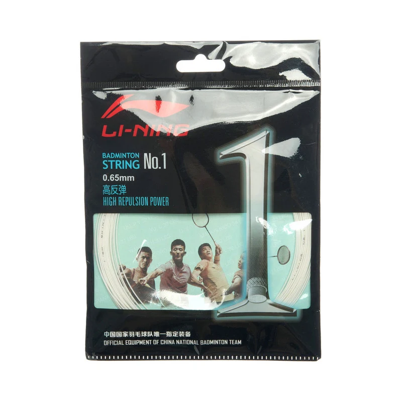 Li Ning NO.1 струн для бадминтона высокое отталкивания Мощность 10 м цельнокроеное