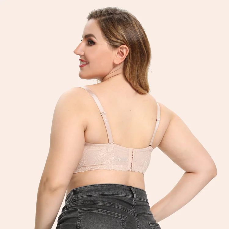 

2021 New Smooth Anti Slip Large Strapless Brand Bra Underwear Dress Bra 85e95c