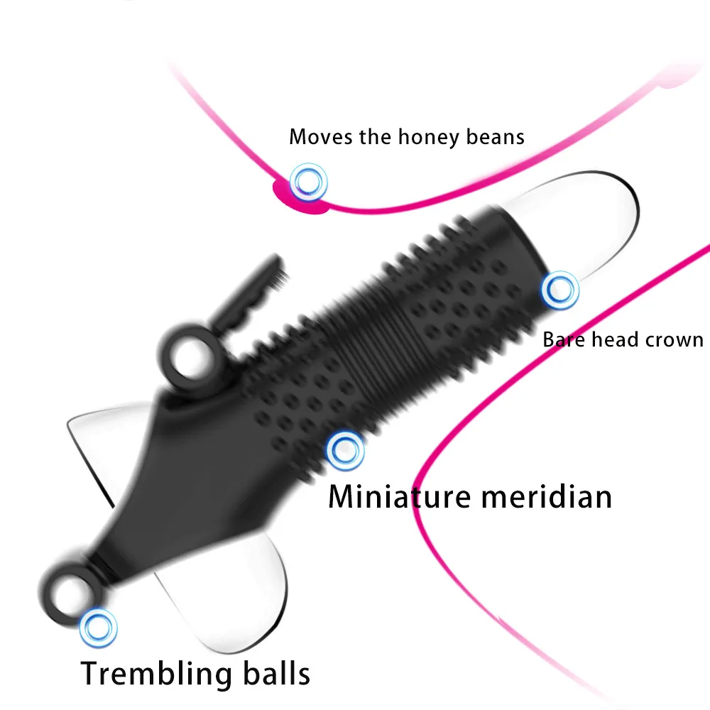 Секс шоп вибрирующее кольцо ремешок на задержке эякуляции Стимулятор клитора