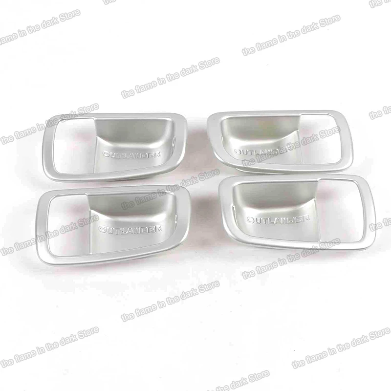 

Lsrtw2017 Car Interior Door Door Handle Bowl Cover Moldings for Mitsubishi Outlander 2013-2021 Accessories Auto Styling