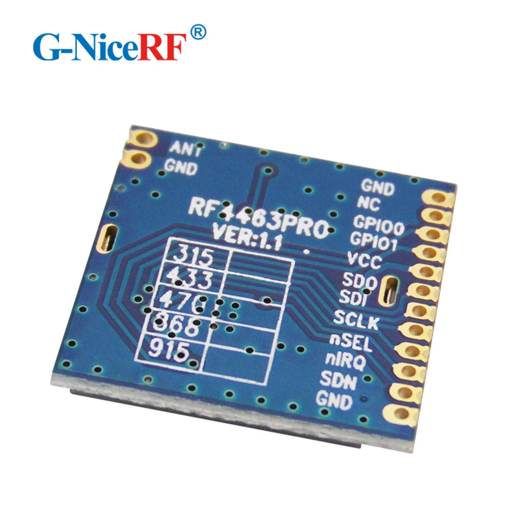 Высокочувствительный беспроводной передатчик и приемник RF4463PRO 2 шт./лот 470 МГц SI4463