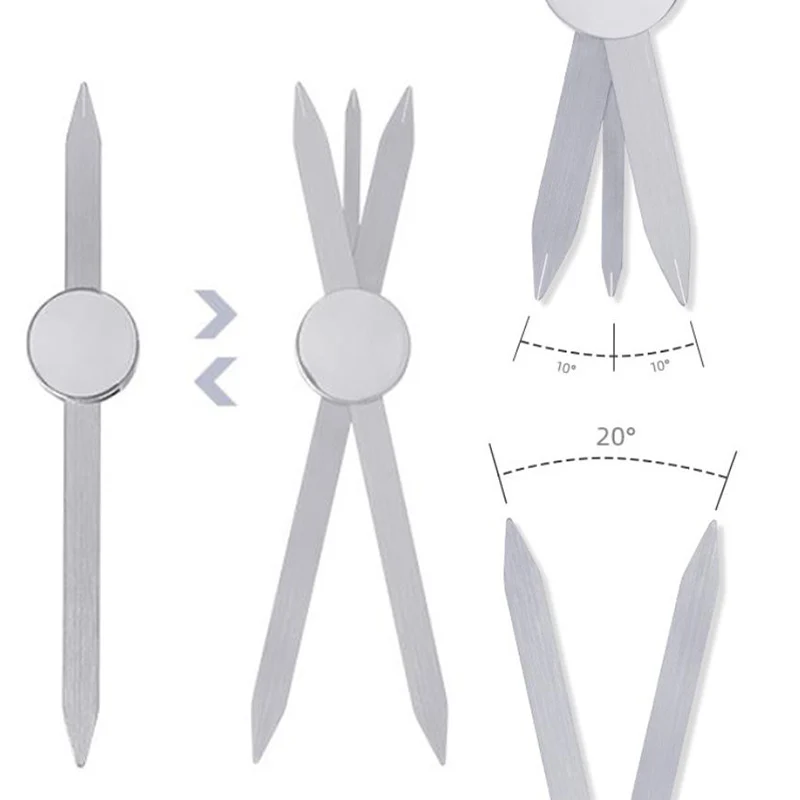 Новый Серебряный мануального татуажа бровей баланс позиционирования линейка