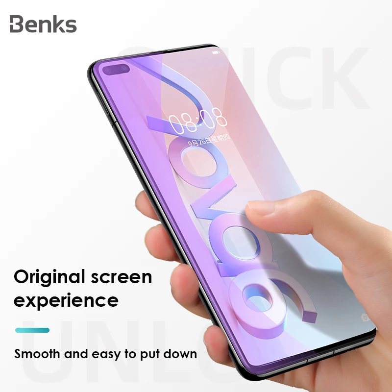 Защитное стекло Benks AGC закаленное 0 3 мм для Huawei P20 Pro P30 Mate 20 20X 30 Honor V30 Pro/Nova 6/20