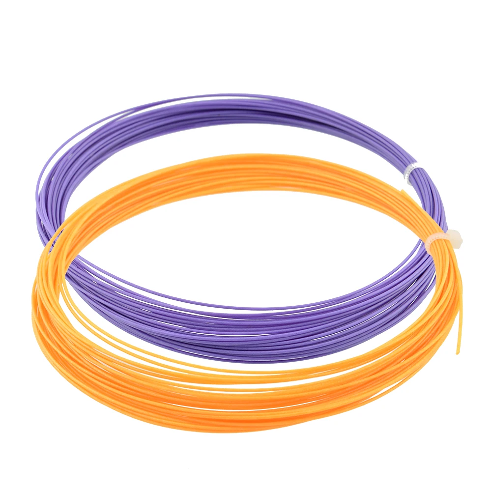 10 м 0 75 мм Спортивная ракетка для игры в бадминтон Сменные струны датчик волокна