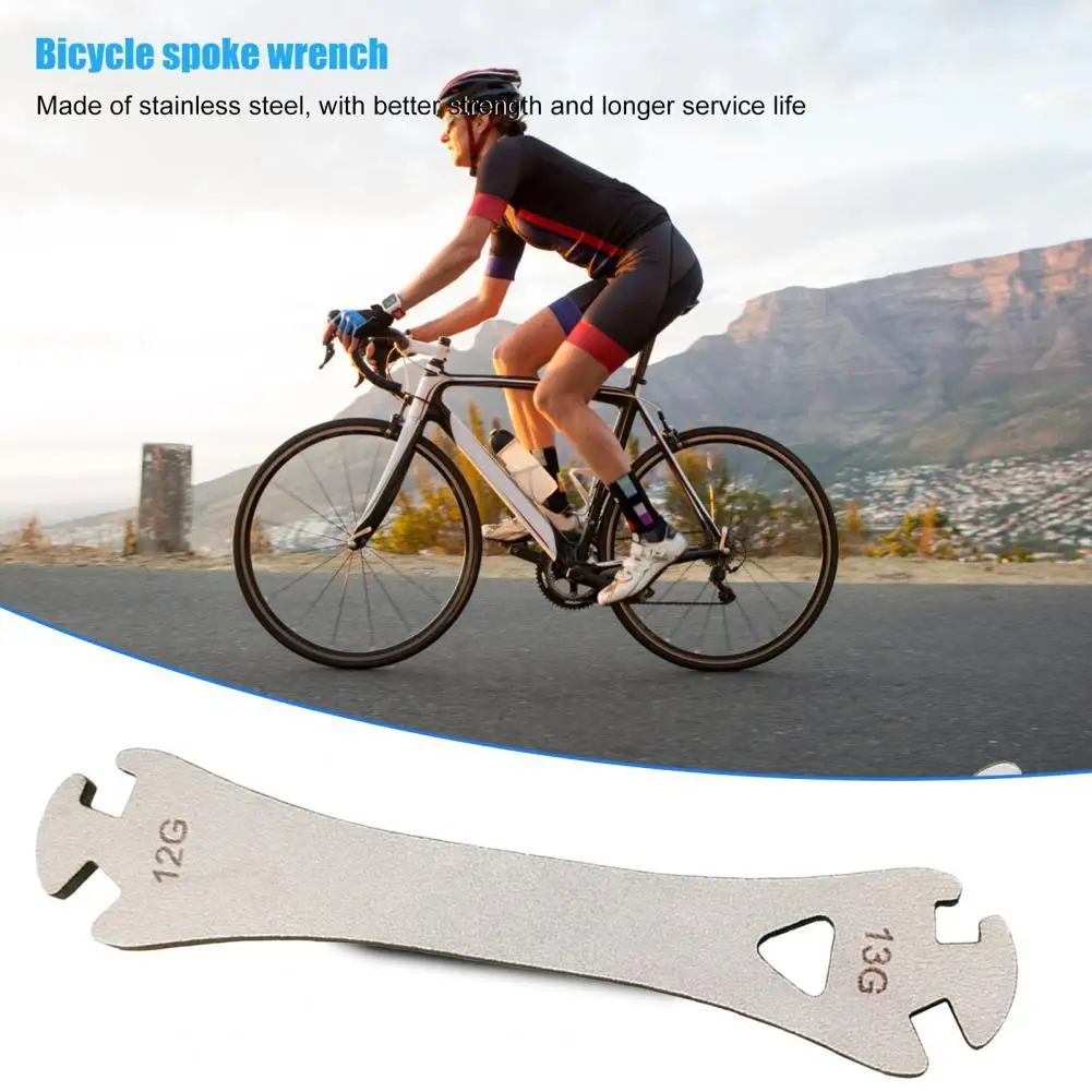

Lightweight Wear-Resistant 12/13G Fastening Wire Cycling Spoke Wrench for Personal Use