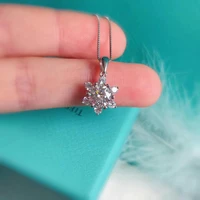 silver moissanite%c2%a0pendant 1 00ct d vvs six pointed star necklace silver 925 jewelry necklaces for women
