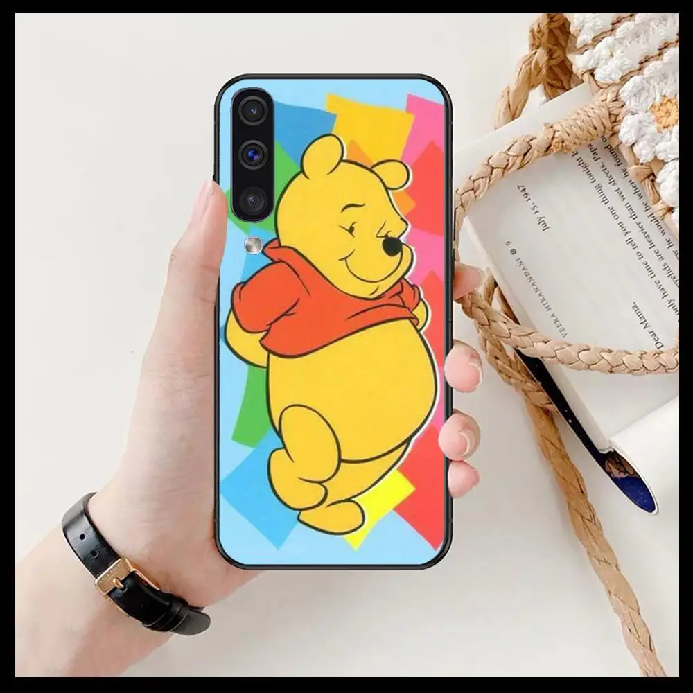 Yellow Winnie Bear Phone cover hull For SamSung Galaxy S8 S9 S10E S20 S21 S5 S30 Plus fe 5G Lite Ultra black soft case | Мобильные