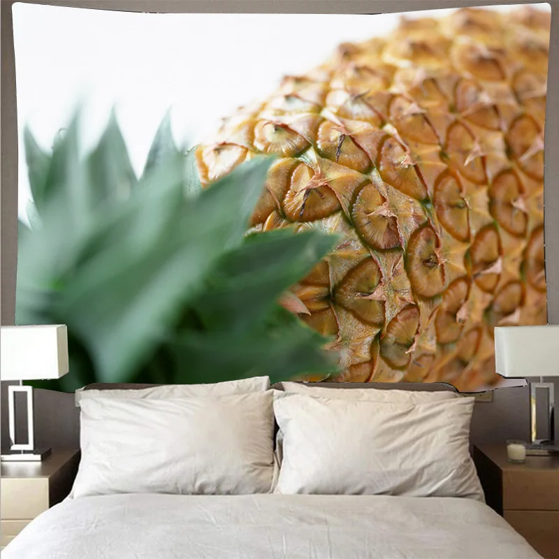 Вкусные фрукты настенный Декор ткань Большой wall art психоделический гобелен