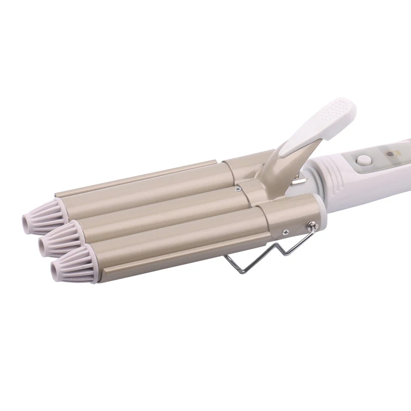 

Hair Curler Triple Barrel Waver Curling Iron Hair Crimper for Women Beach Wave Curlers Iron Ceramic Hair Curling Wand