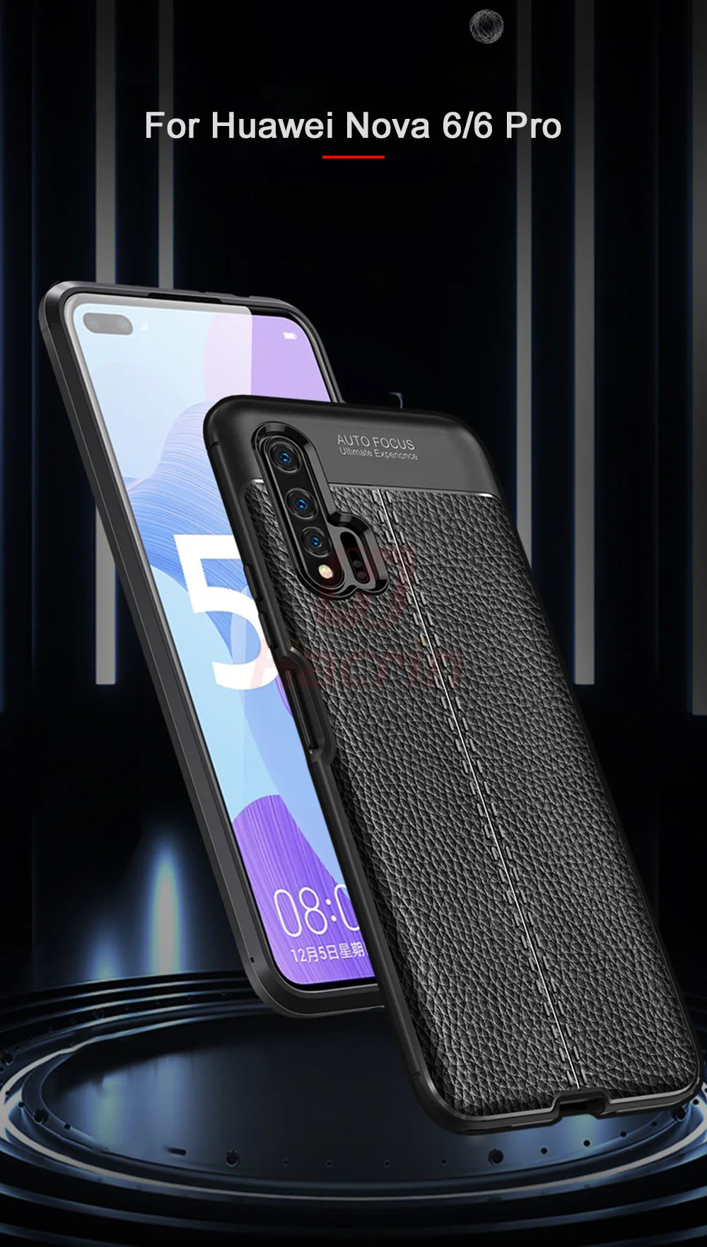 Чехол для huawei Nova 6 SE, чехол-бампер, силиконовый кожаный защитный силиконовый чехол для huawei Nova 6 5G Honor 9 Lite