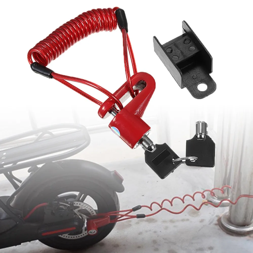 

M365 Electric Scooter Bike Bicycle Motorcycle Safety Anti-Theft Disk Disc Brake Rotor Lock For Xiaomi Multifunctional Enhanced