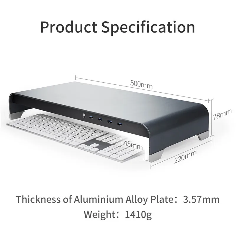 алюминиевый настольный мон