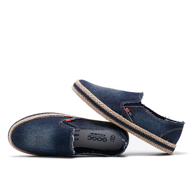 Женские джинсовые слипоны #37 #38 #39 удобные дышащие парусиновые туфли женские