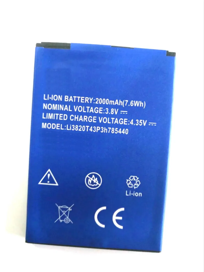 Батарея Westrock 2000mAh Li3820T43P3h785440 для сотового телефона ZTE Blade L370 / L2 Plus | Мобильные