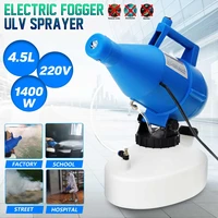 220v electric ulv fogger ulv ultra low capacity cold fogging machine 1400w portable electric spray insecticide nebulizer 4 5l