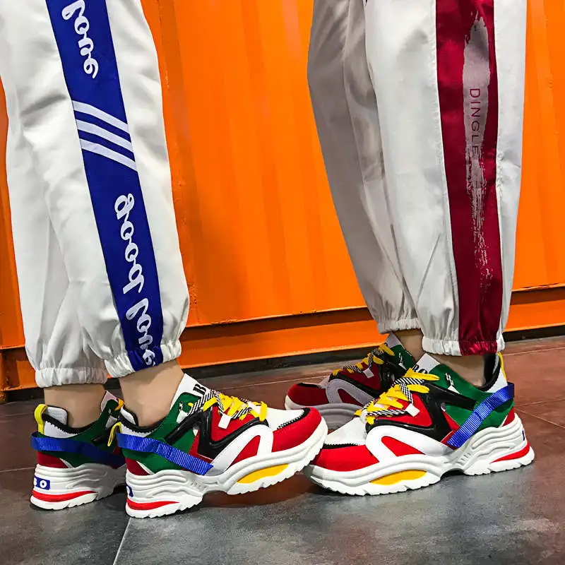 

Running Shoes Size 5 Sports Woman Casual Sho Green Sneakers Durable Outsole Women Platform Sport Shoes Shock Absorbing Tennis