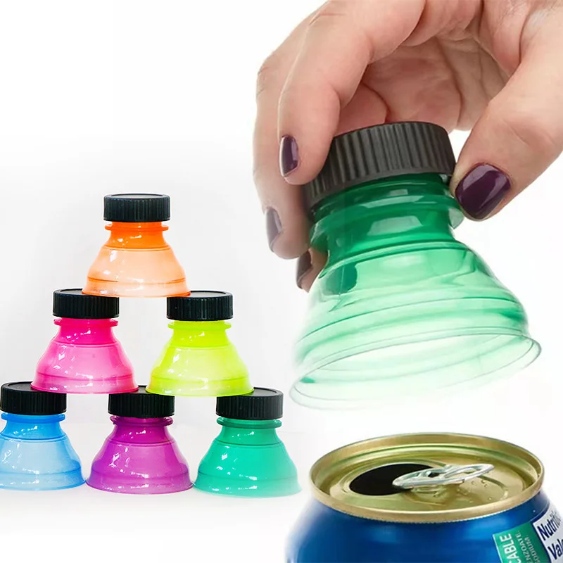 

6 шт., многоразовые колпачки для напитков