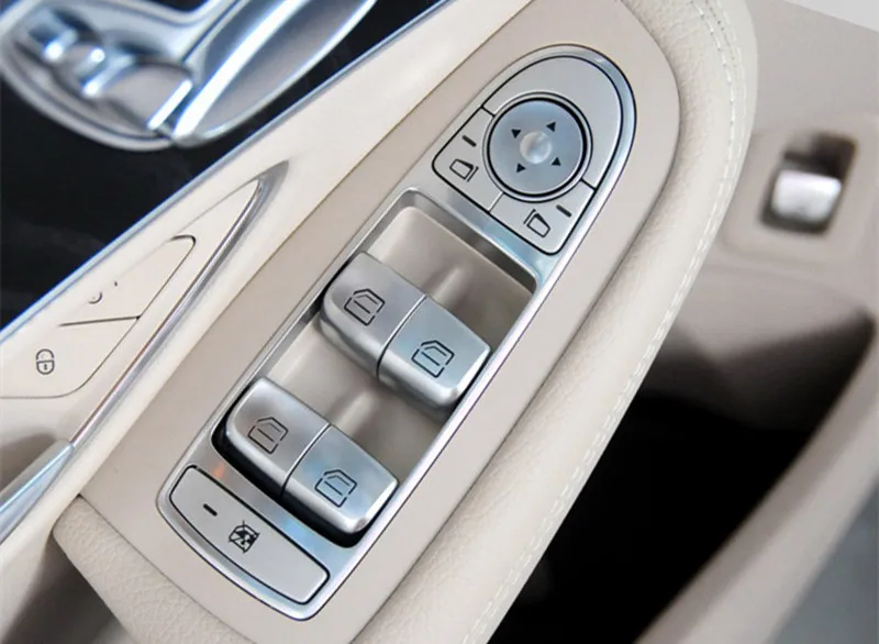 Кнопка окна стеклянная Кнопка стеклоподъемника Переключатель для Mercedes-Benz C class W205 GLC W253 задняя дверца багажника багажная задняя дверь