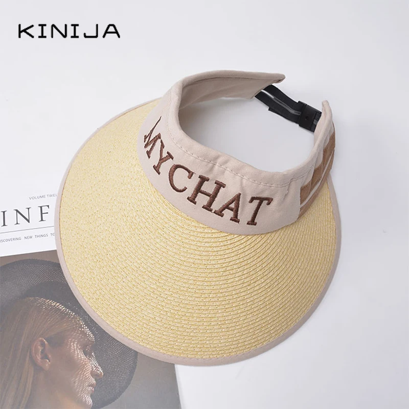 Летняя Складная соломенная шляпа от солнца с широкими большими полями пляжная