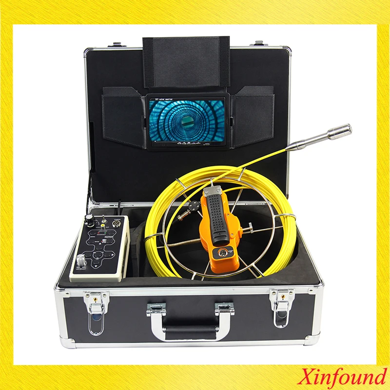 Водонепроницаемая камера для труб видеокамера трубопроводов с диаметром 30 м и