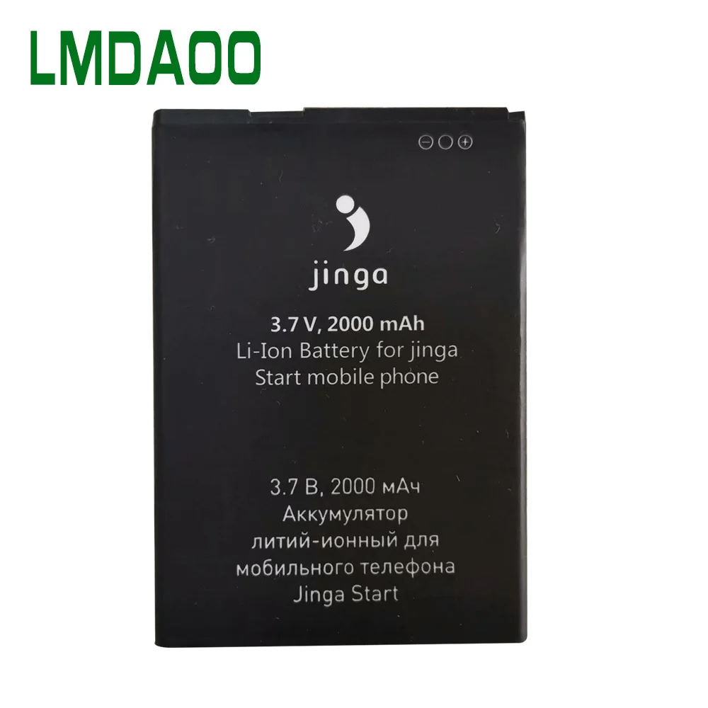 3,7 V 2000mAh батарея заряжаемая телефонная батарея для Jinga Start батареи мобильного телефона